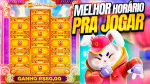 melhor horário fortune rabbit